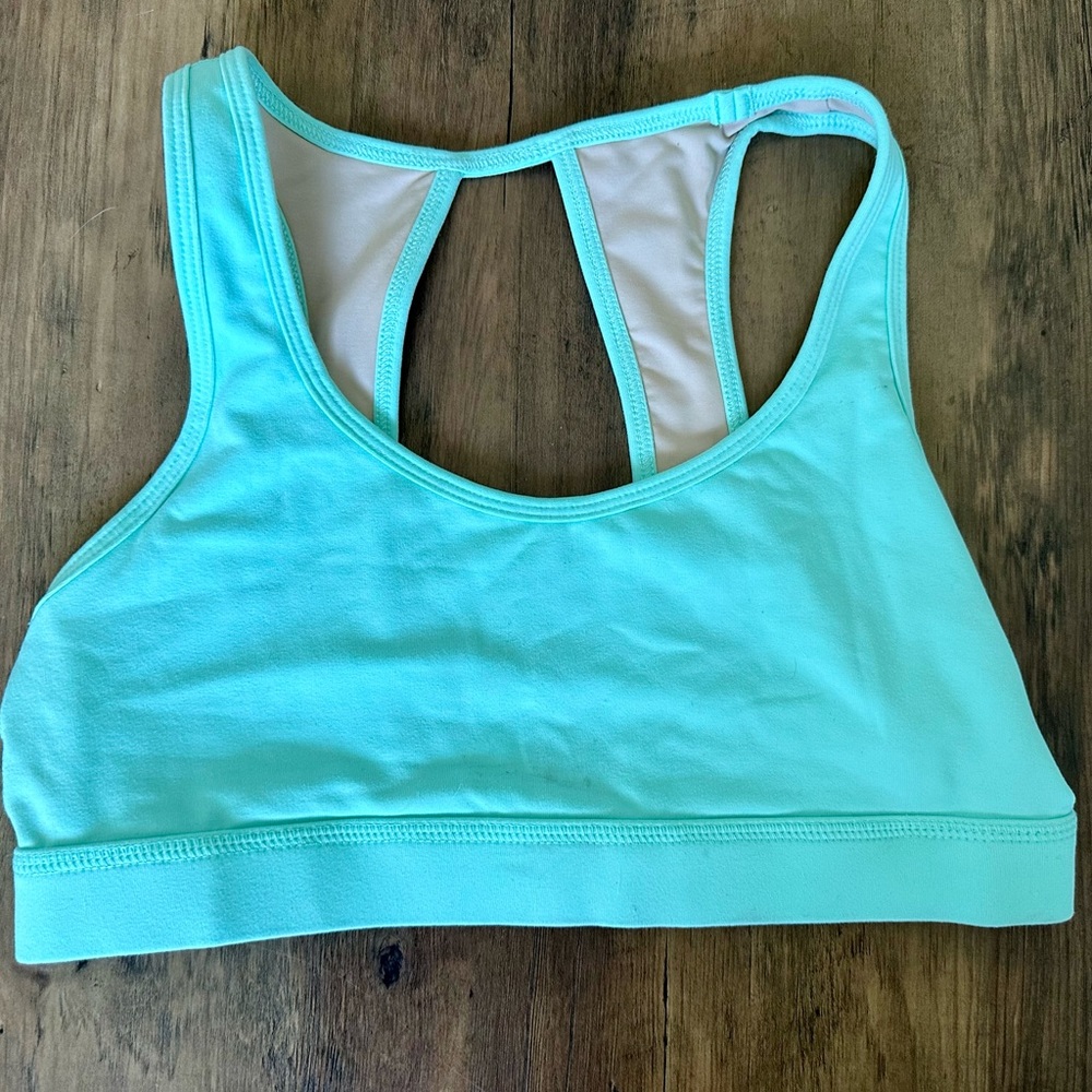 Teal Sports Bra
